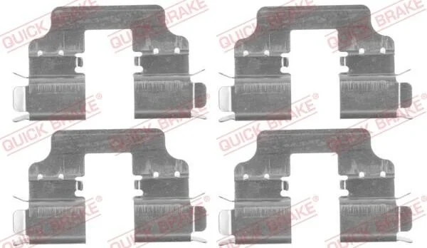 <strong>Монтажний компл.,гальм.колодки QUICK BRAKE 1091750 (фото 1)</strong>