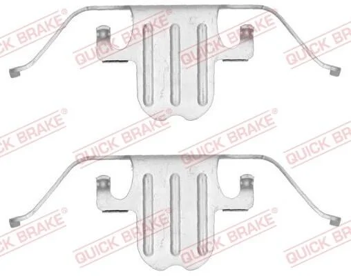 <strong>Монтажний компл.,гальм.колодки QUICK BRAKE 109-1751 (фото 1)</strong>