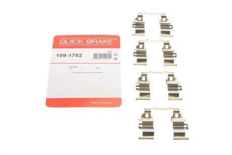 Комплект прижимних планок гальмівного супорту для QUICK BRAKE 109-1782 фото товара