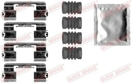 Монтажний компл.,гальм.колодки для QUICK BRAKE 109-1875 фото товару