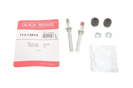 Елементи гальмівного супорта для Volkswagen QUICK BRAKE 113-1381X фото товару