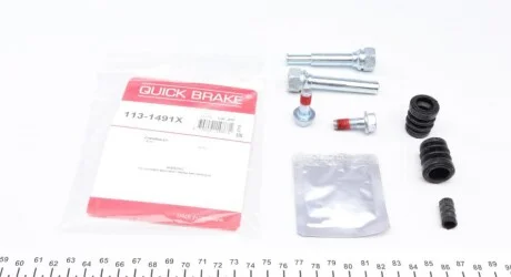 Комплект направляючих супорту для QUICK BRAKE 113-1491X фото товару