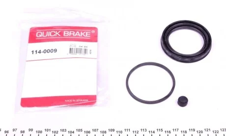 Ремкомплект гальмівного супорта для Mercedes QUICK BRAKE 114-0009 фото товару