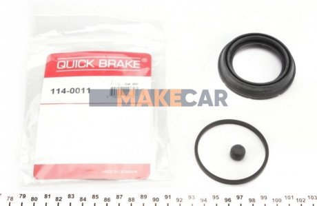 Ремкомплект тормозного суппорта QUICK BRAKE 114-0011 (фото 1)