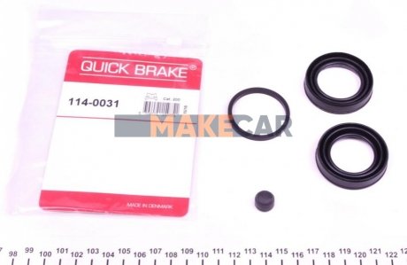 Ремкомплект тормозного суппорта QUICK BRAKE 114-0031 (фото 1)