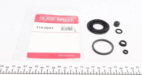 Ремкомплект гальмівного супорта для Fiat, Abarth, Toyota, Opel QUICK BRAKE 114-0041 фото товару