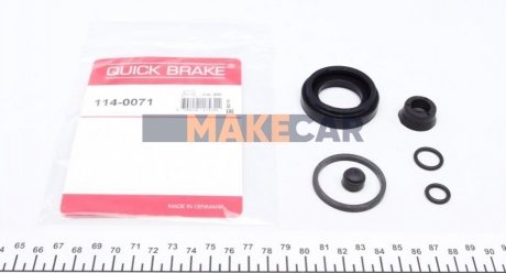 Ремкомплект гальмівного супорта QUICK BRAKE 114-0071