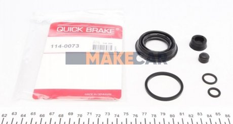 Ремкомплект тормозного суппорта QUICK BRAKE 114-0073