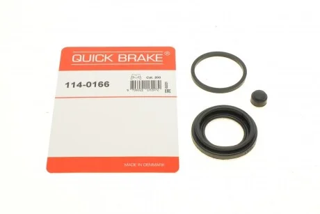 Рекомплект для Opel, Chevrolet QUICK BRAKE 114-0166 фото товару
