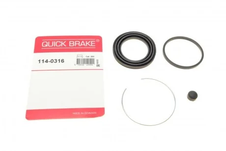 Елементи гальмівного супорта (РМК суппорта без поршня) для Subaru QUICK BRAKE 114-0316 фото товару