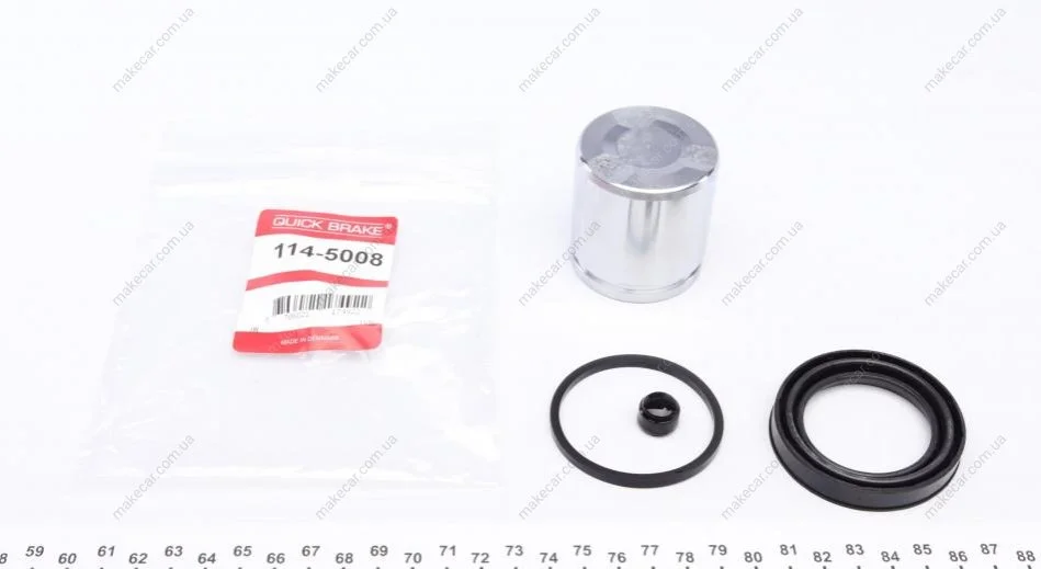 <strong>Ремкомплект гальмівного супорта (з поршеньком) QUICK BRAKE 114-5008 (фото 1)</strong>