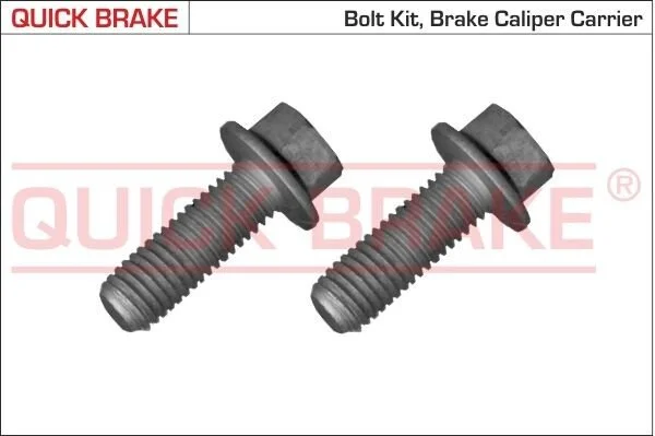 <strong>Направляючий болт супорта задн (упаковка 2 шт) VOLVO S60 I, S80 I, V70 II, XC70 I FORD C-MAX, FOCUS II, FOCUS II/KOMBI, MONDEO III 1.4-3.0 11.97- QUICK BRAKE 11558XC (фото 1)</strong>