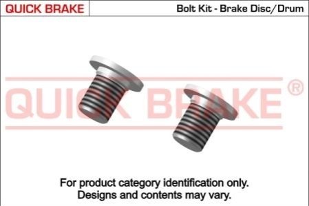 Болт тормозного диска QUICK BRAKE 11661K фото товара