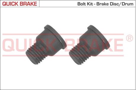 Комплект болтів гальмівного диску/барабану QUICK BRAKE 11664K фото товару