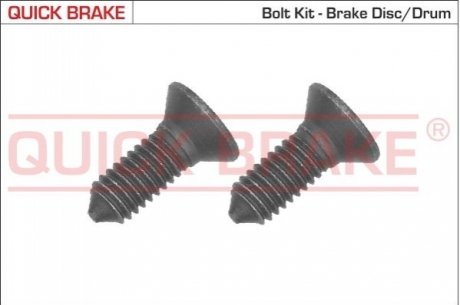 Болт тормозного диска QUICK BRAKE 11667K фото товара