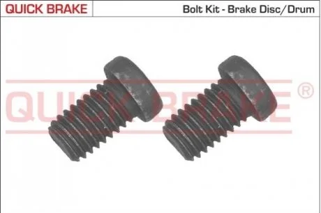 Болт гальмівного диска для QUICK BRAKE 11668K фото товару