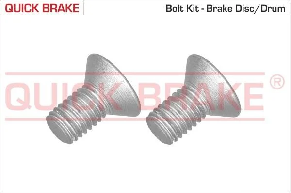 <strong>Болти кріплення гальм. дисків QUICK BRAKE 11669K (фото 1)</strong>