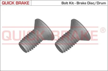 Болти кріплення гальм. дисків для Volvo QUICK BRAKE 11670K фото товару