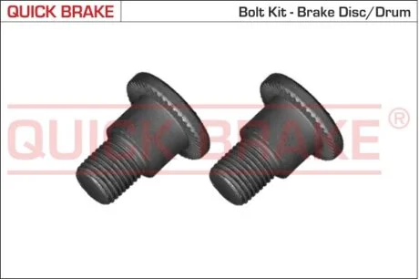 Болти кріплення гальм. дисків для QUICK BRAKE 11679K фото товару