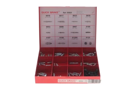Комплект штуцерів прокачки гальм для QUICK BRAKE 171-0002 фото товару