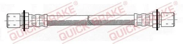 <strong>Гальмівний шланг QUICK BRAKE 22.097 (фото 1)</strong>