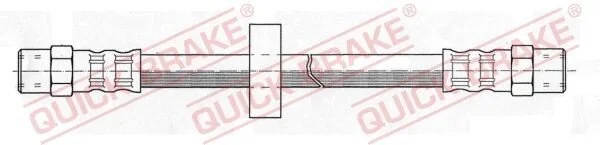 <strong>Гальмівний шланг QUICK BRAKE 22.102 (фото 1)</strong>