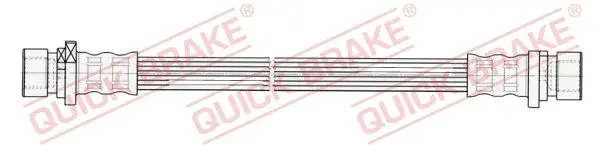 <strong>Гальмівний шланг QUICK BRAKE 25.024 (фото 1)</strong>