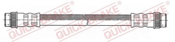 <strong>Гальмівний шланг QUICK BRAKE 27.049 (фото 1)</strong>