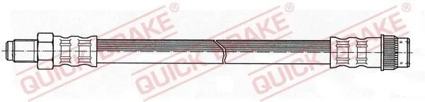 <strong>Гальмівний шланг QUICK BRAKE 32.070 (фото 1)</strong>
