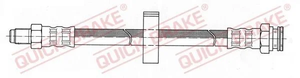 <strong>Гальмівний шланг QUICK BRAKE 32.108 (фото 1)</strong>