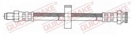 Гальмівний шланг для Peugeot, Citroen, Fiat, Opel QUICK BRAKE 32.108 фото товару