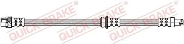 <strong>Гальмівний шланг QUICK BRAKE 32.121 (фото 1)</strong>