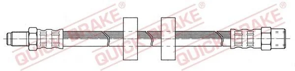 <strong>Гальмівний шланг QUICK BRAKE 32.203 (фото 1)</strong>