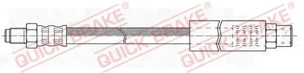 <strong>Гальмівний шланг QUICK BRAKE 32.303 (фото 1)</strong>