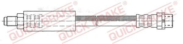 <strong>Гальмівний шланг QUICK BRAKE 32.325 (фото 1)</strong>