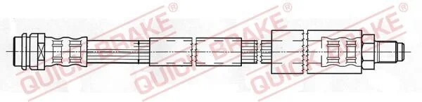 <strong>Гальмівний шланг QUICK BRAKE 32.407 (фото 1)</strong>
