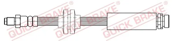 <strong>Гальмівний шланг QUICK BRAKE 32.416 (фото 1)</strong>
