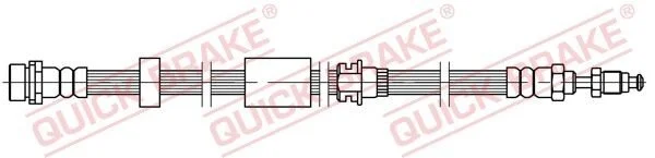 <strong>Гальмівний шланг QUICK BRAKE 32.800 (фото 1)</strong>