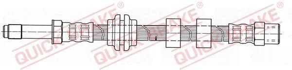 <strong>Гальмівний шланг QUICK BRAKE 32.937 (фото 1)</strong>