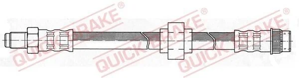 <strong>Гальмівний шланг QUICK BRAKE 32975 (фото 1)</strong>