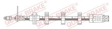 Гальмівний шланг для Fiat, Peugeot, Citroen QUICK BRAKE 32984 фото товару