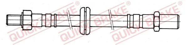 <strong>Гальмівний шланг QUICK BRAKE 33.101 (фото 1)</strong>