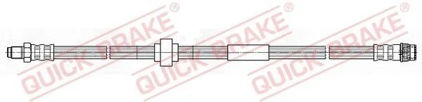 <strong>Гальмівний шланг QUICK BRAKE 35.912 (фото 1)</strong>