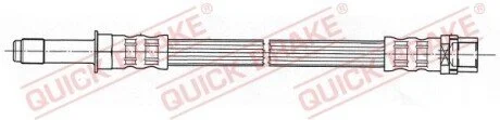 Шланг гальмівний задній для Mercedes, Volkswagen QUICK BRAKE 37.017 фото товару