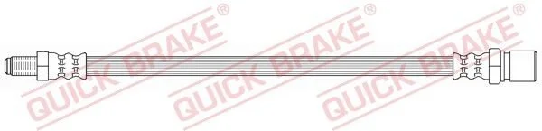 <strong>Гальмівний шланг QUICK BRAKE 37.038 (фото 1)</strong>