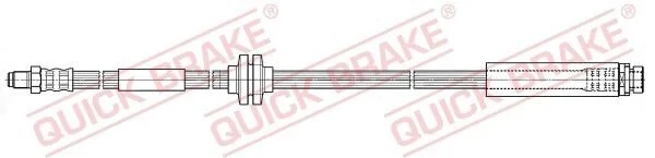 <strong>Гальмівний шланг QUICK BRAKE 37.936 (фото 1)</strong>