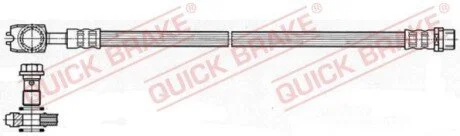 Гальмівний шланг для Audi, Seat QUICK BRAKE 50.048X фото товару