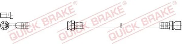 <strong>Гальмівний шланг QUICK BRAKE 50.850X (фото 1)</strong>