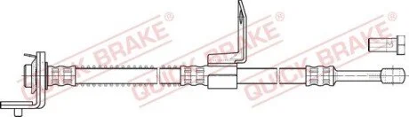 Гальмівний шланг для Hyundai QUICK BRAKE 50.857X фото товару