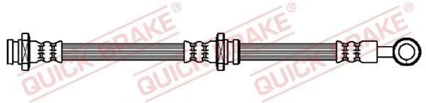 <strong>Гальмівний шланг QUICK BRAKE 50.881 (фото 1)</strong>